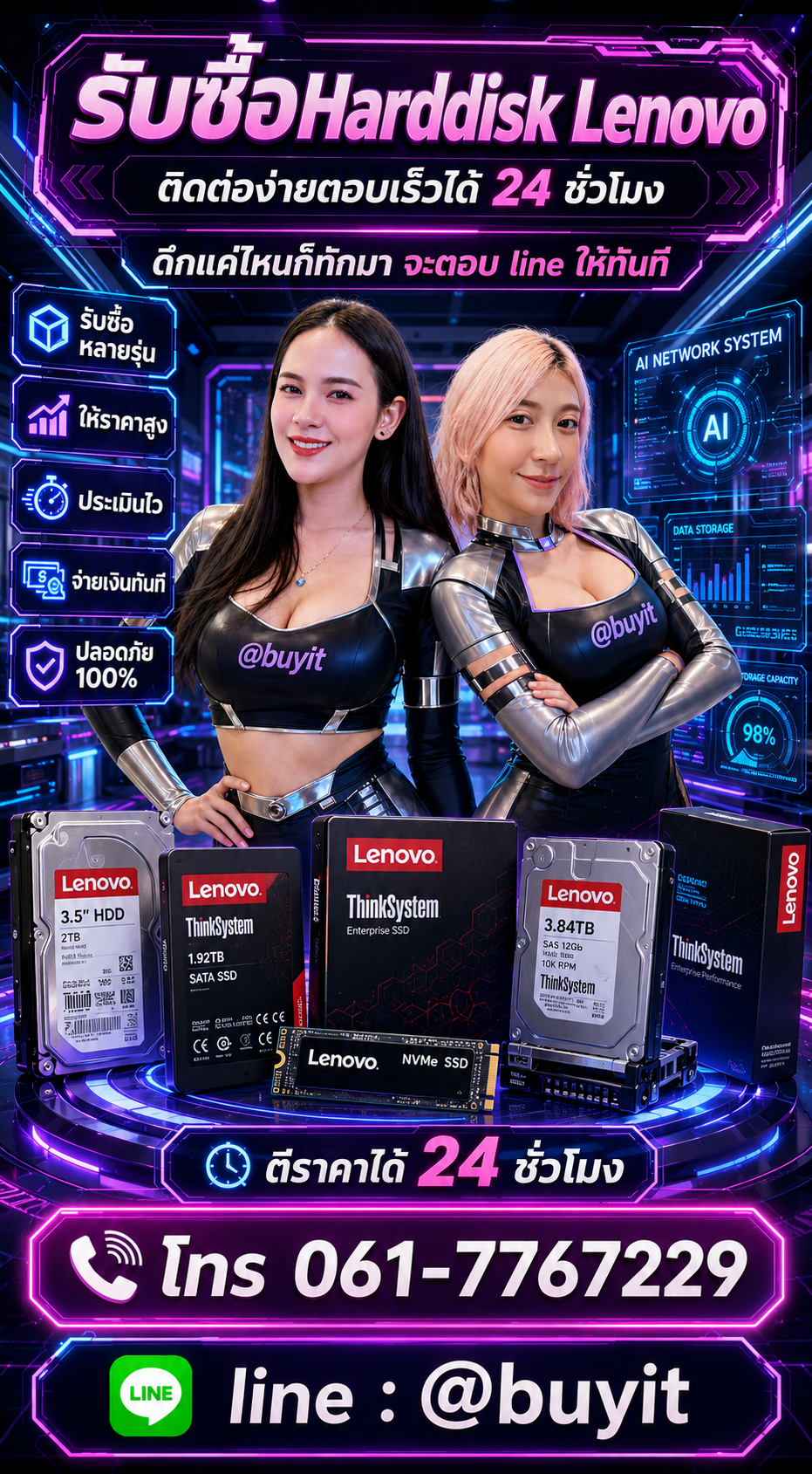 รับซื้อ Harddisk มือสองกับ Buyit.in.th