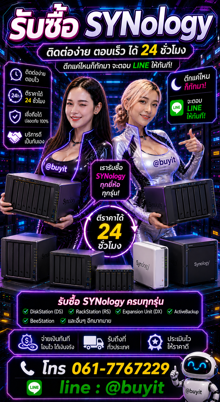 รับซื้อSynology กับ Buyit.in.th