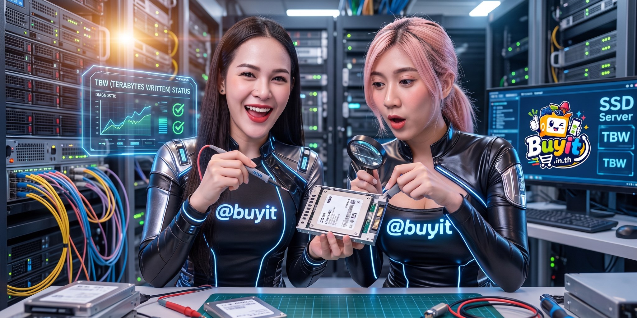 ภาพประกอบ ขาย SSD Server เก่าเก็บ ต้องเช็กค่า TBW และตรวจสภาพอย่างไรก่อนลงประกาศ