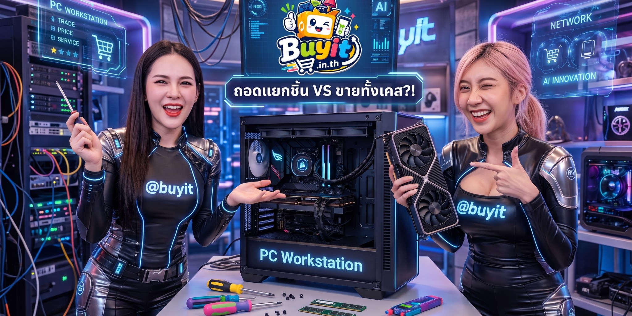 ภาพประกอบ ขาย PC Workstation ปลดประจำการ ควรถอดชิ้นส่วนแยกหรือปล่อยทั้งเคสแบบไหนสะดวกกว่า