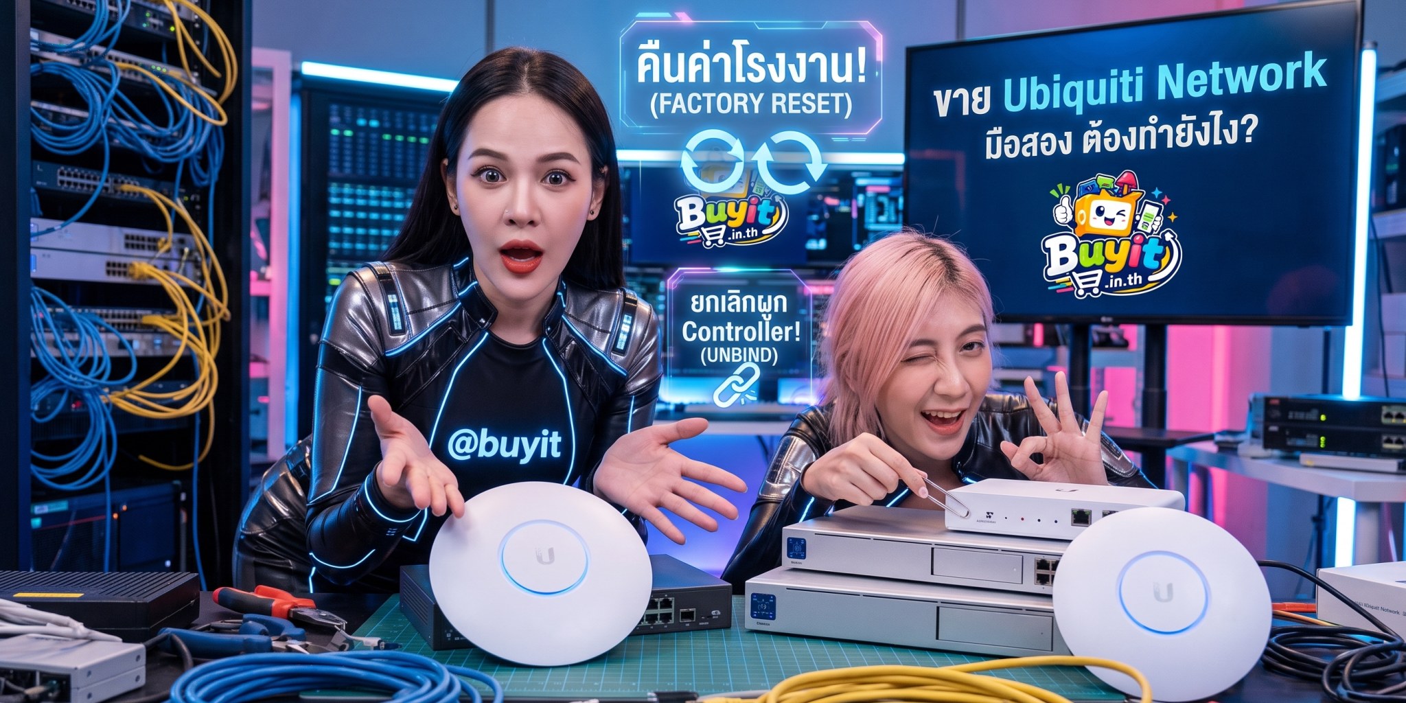 ภาพประกอบ ขาย ubiquiti Network มือสอง ต้องคืนค่าโรงงานและยกเลิกผูก Controller อย่างไรให้ผู้ซื้อพร้อมใช้ทันที