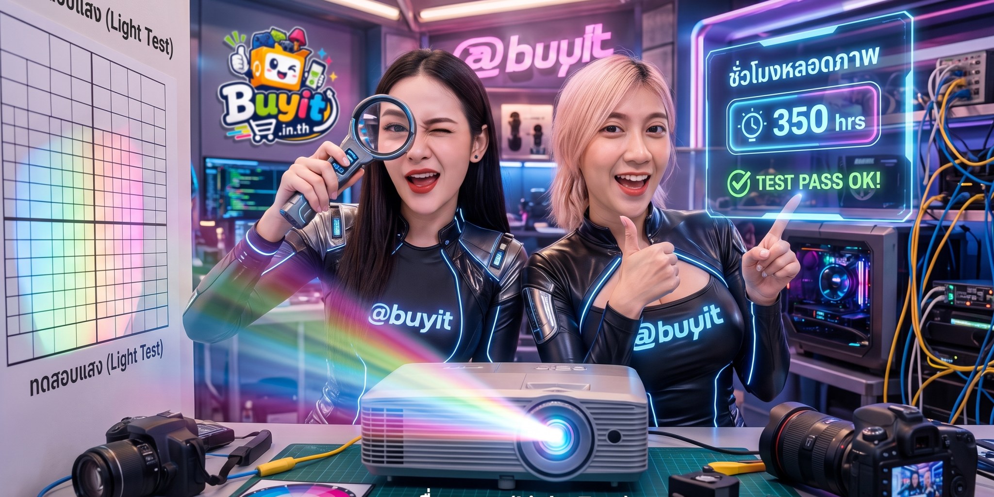 ภาพประกอบ ขาย โปรเจคเตอร์ เครื่องเก่า ต้องเช็กชั่วโมงหลอดภาพและถ่ายรูปทดสอบแสงอย่างไรให้ผู้ซื้อมั่นใจ