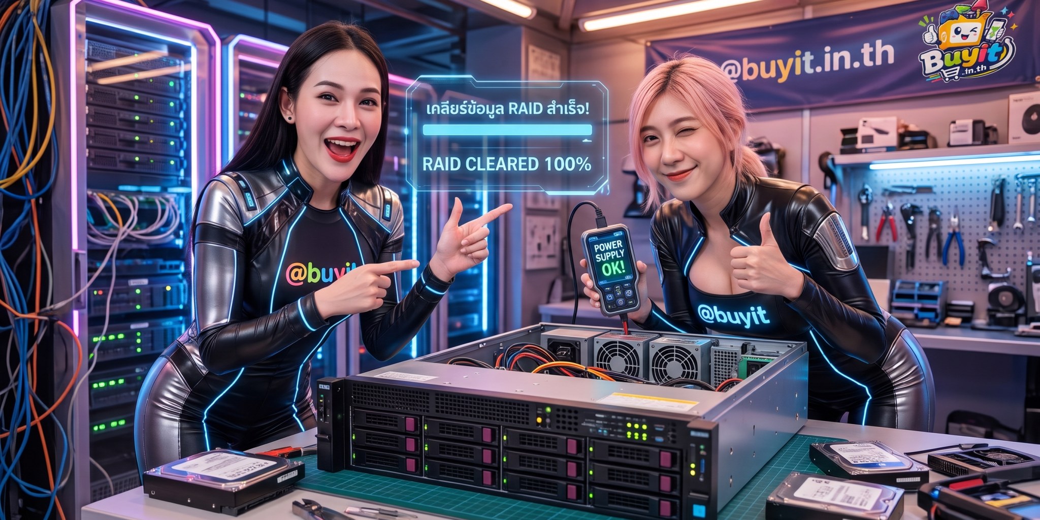 ภาพประกอบ ขาย Storage Server ปลดประจำการ ต้องเคลียร์ข้อมูล RAID และตรวจเช็กพาวเวอร์ซัพพลายอย่างไรก่อนส่งมอบ