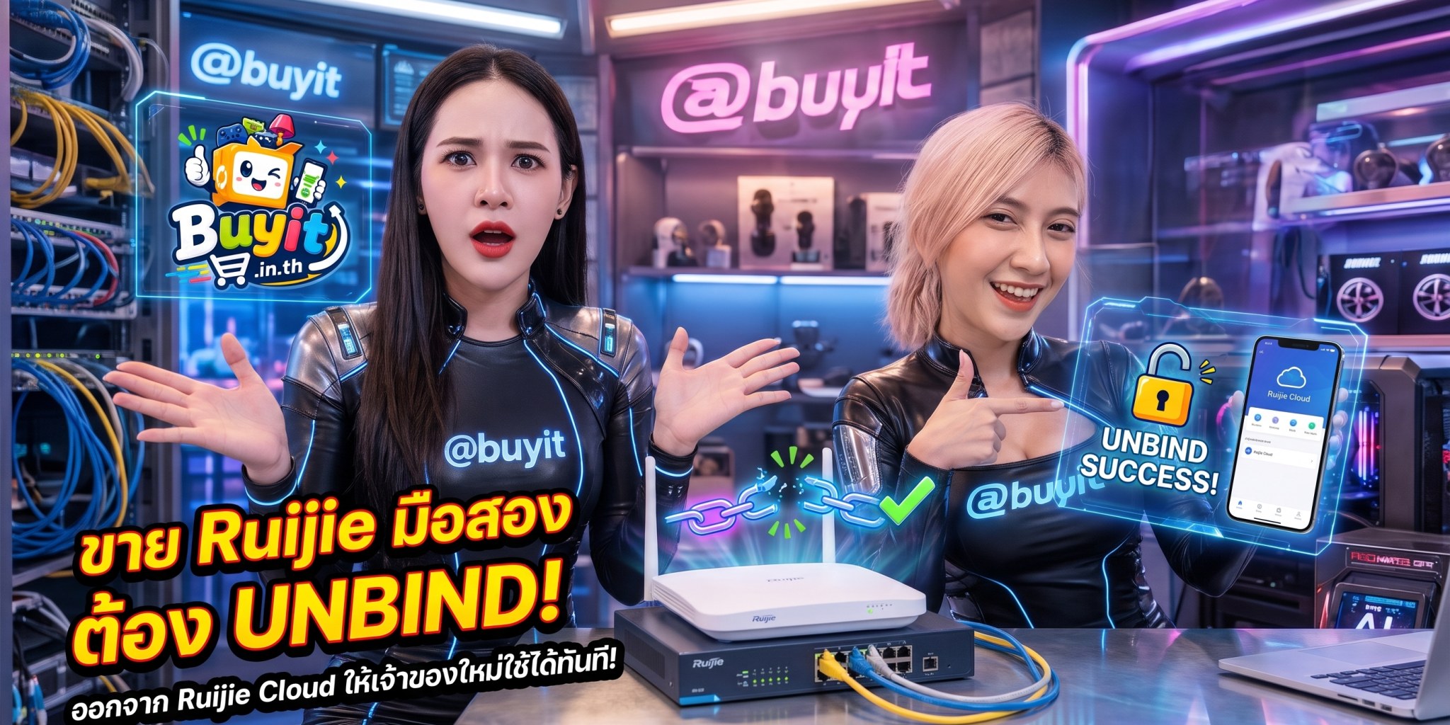ภาพประกอบ ขาย Ruijie มือสอง ต้อง Unbind อุปกรณ์ออกจาก Ruijie Cloud อย่างไรให้เจ้าของใหม่นำไปลงทะเบียนต่อได้ทันที