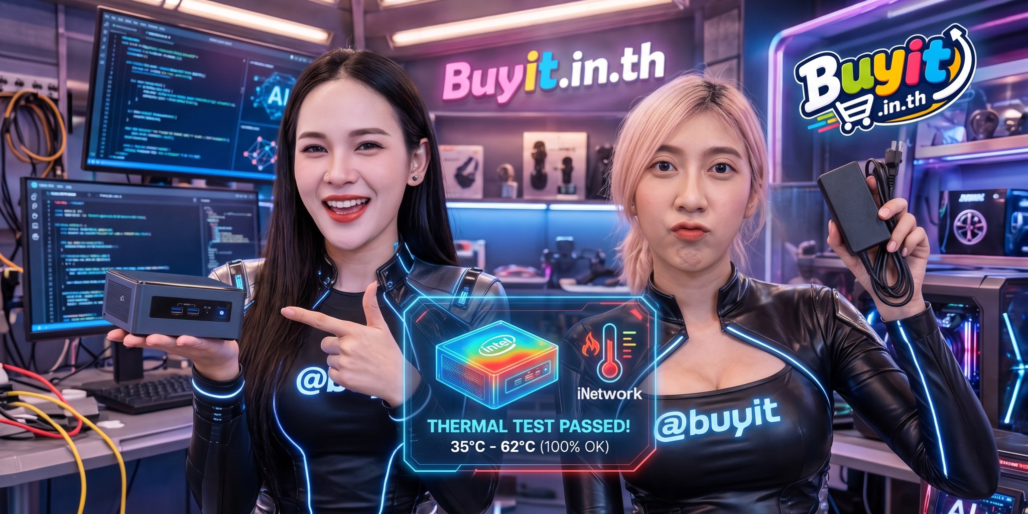 ภาพบทความ ขาย intel nuc ไซส์จิ๋ว ควรแถมอะแดปเตอร์แท้และแจ้งผลทดสอบความร้อนอย่างไรให้ผู้ซื้อมั่นใจ